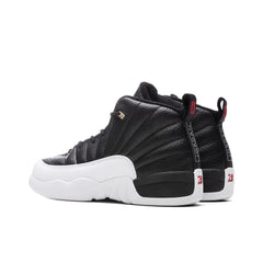 12 Retro (PS) "Playoff" - Black/Varsity Red/White
