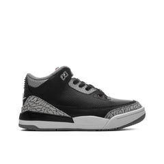 3 Retro (PS) 'Black Cement' - Black/Fire Red/Cement Grey/Summit White