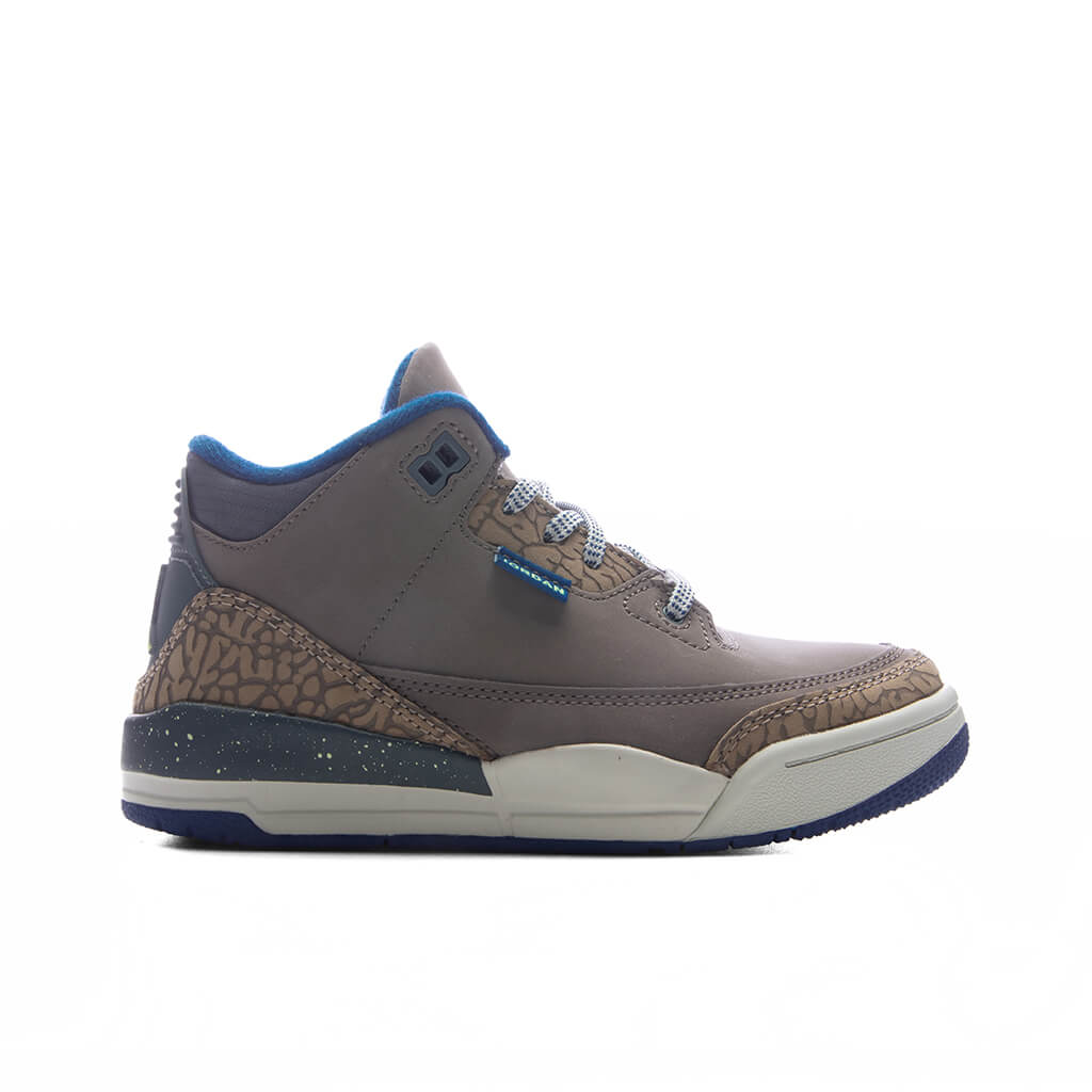 3 Retro 'We Outside' (PS) - Olive Grey/Green Abyss/Khaki