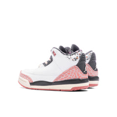 3 Retro (TD) 'Vintage Floral' - White/Anthracite/Red Stardust