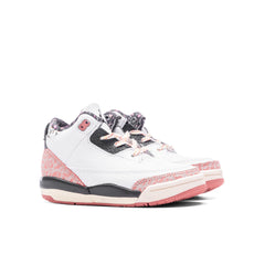 3 Retro (TD) 'Vintage Floral' - White/Anthracite/Red Stardust