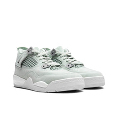 4 Retro 'Abundance' (PS) - Seafoam/Sail/Metallic Silver