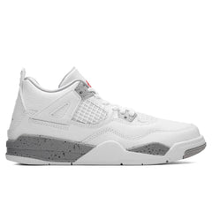 4 Retro (PS) - White/Fire Red