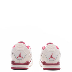 4 Retro 'Valentine's Day' (TD) - Pale Ivory/Sierra Red