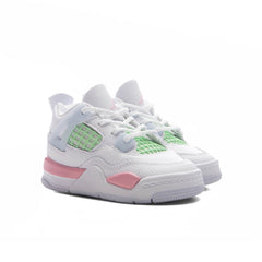 4 Retro 'Valentine's Day' (TD) - White/Medium Soft Pink/Half Blue