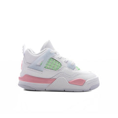 4 Retro 'Valentine's Day' (TD) - White/Medium Soft Pink/Half Blue
