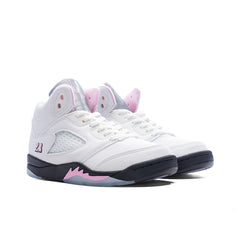 5 Retro OG '35th Anniversary' (PS) - White/Black/Med Soft Pink/White