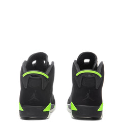 6 Retro (PS) - Black/Electric Green