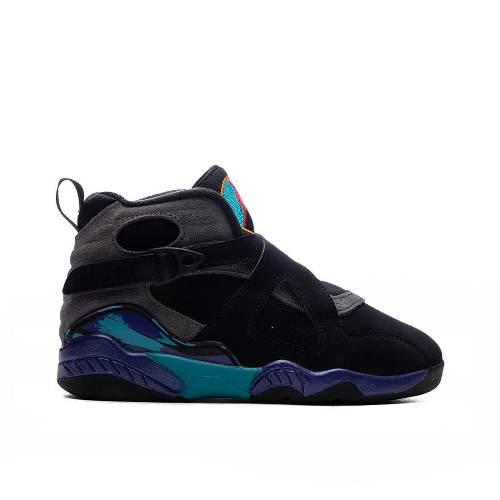 8 Retro 'Aqua' (PS) - Black/Multi Color