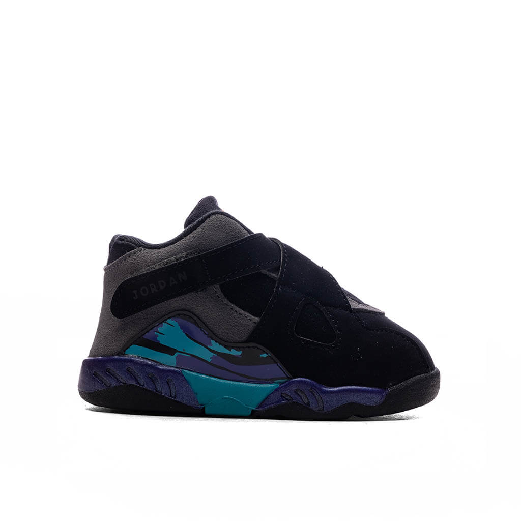 8 Retro 'Aqua' (TD) - Black/Multi Color