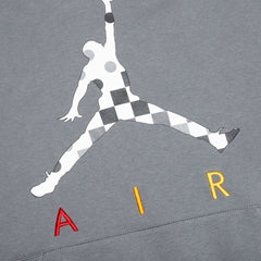AJ3 Graphic Fleece Hoodie - Smoke Grey