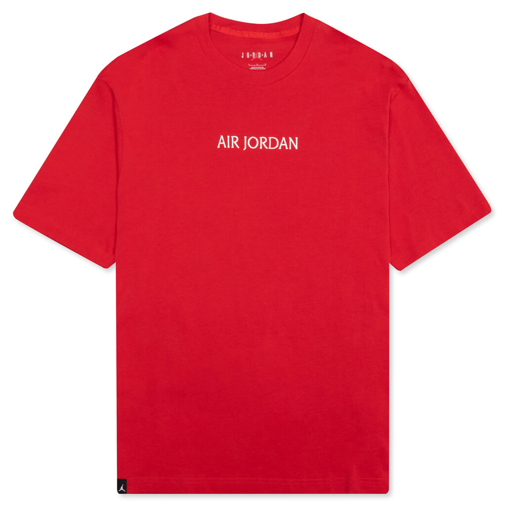 "" S/S T-Shirt - Fire Red/Sail