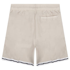 Woven Shorts - Rattan/White