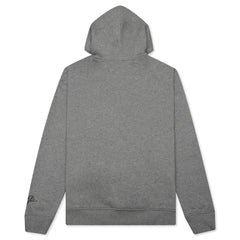 Essential Fleece Full-Zip Hoodie - Carbon Heather