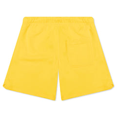 Essential Fleece Shorts - Tour Yellow/White