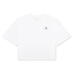 Essential Women's Boxy T-Shirt - White/Black