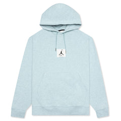 Essential Statement Fleece Hoodie - Ocean Cube