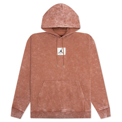 Essential Washed Fleece Hoodie - Mineral Clay