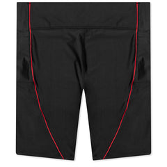 Essential Women's Bike Shorts - Black/University Red
