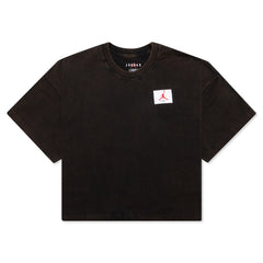 Essential Women's S/S Boxy T-Shirt - Black