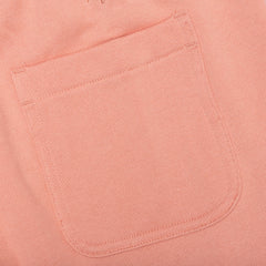 Fleece Short - Light Madder Root/White