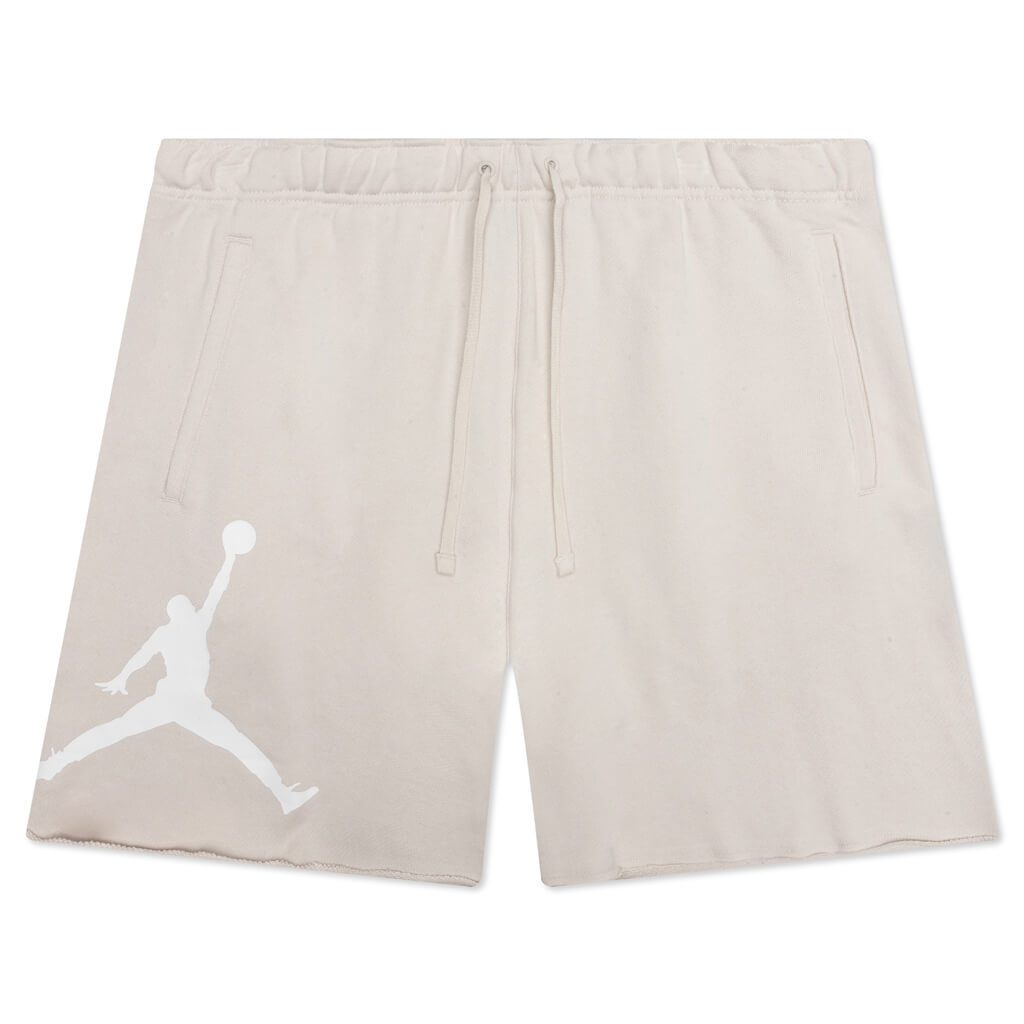 Fleece Short - Light Orewood Brown/White