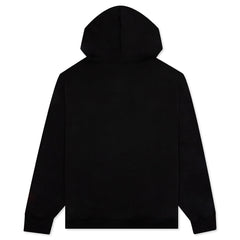 Essential Graphic Fleece Hoodie - Black