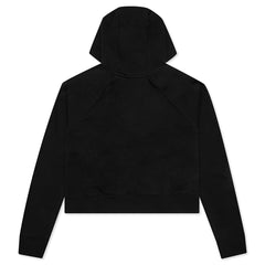 Essential Women's Fleece Hoodie - Black