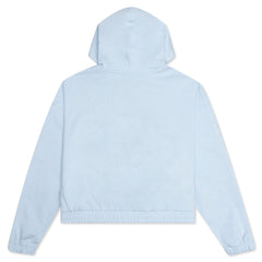 Essential Women's Fleece Hoodie - Celestine Blue/Heather