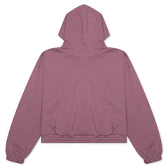 Essential Women's Fleece Hoodie - Light Mulberry/Heather/Cave Purple