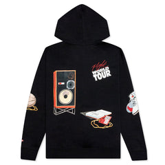 Flight Artist Series by Jacob Rochester Hoodie - Black/Sail/University Red