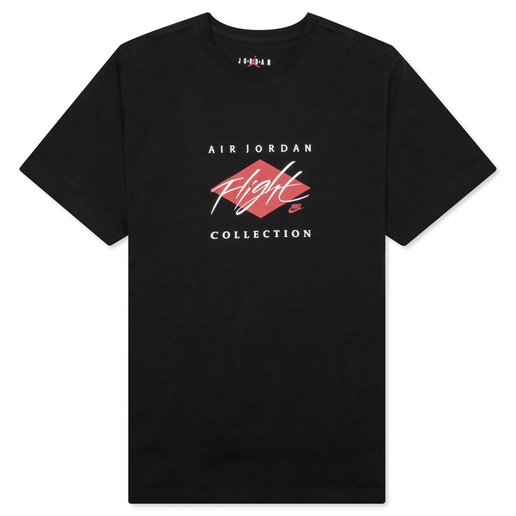 Flight T-Shirt - Black/White/Gym Red