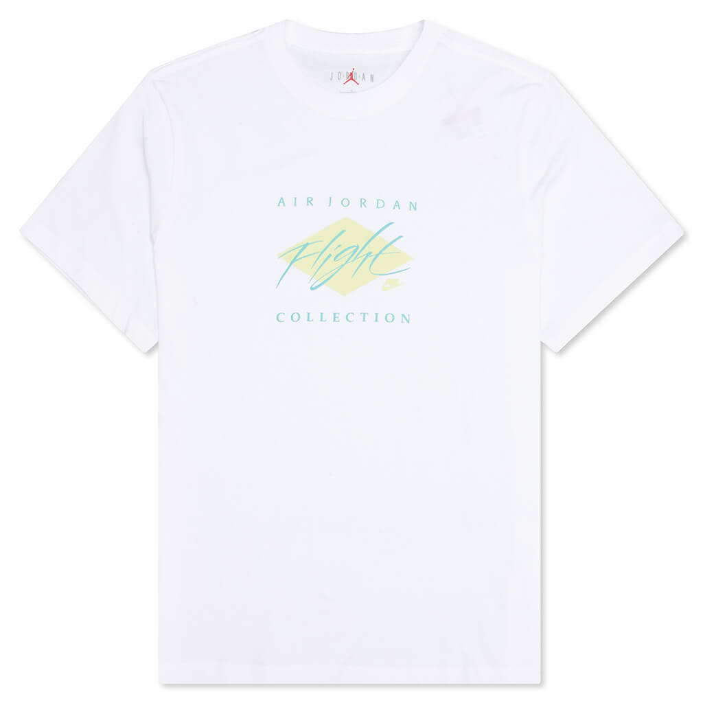 Flight T-Shirt - White/Citron Tint