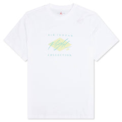 Flight T-Shirt - White/Citron Tint