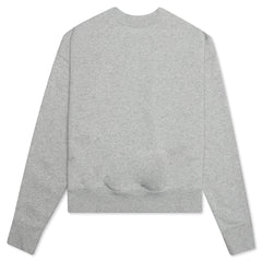 Flight Women's Fleece Top - Dark Grey Heather