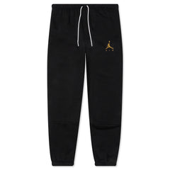Jumpman Fleece Jogger Pant - Black/Metallic Gold