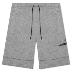 Jumpman Fleece Shorts v2 - Carbon Heather/Black