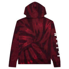 Legacy AJ6 Graphic Fleece Pullover Hoodie - Black/Gym Red