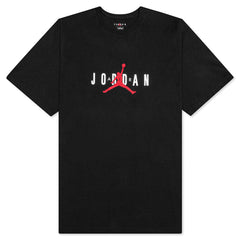 S/S Tee - Black/White/Gym Red