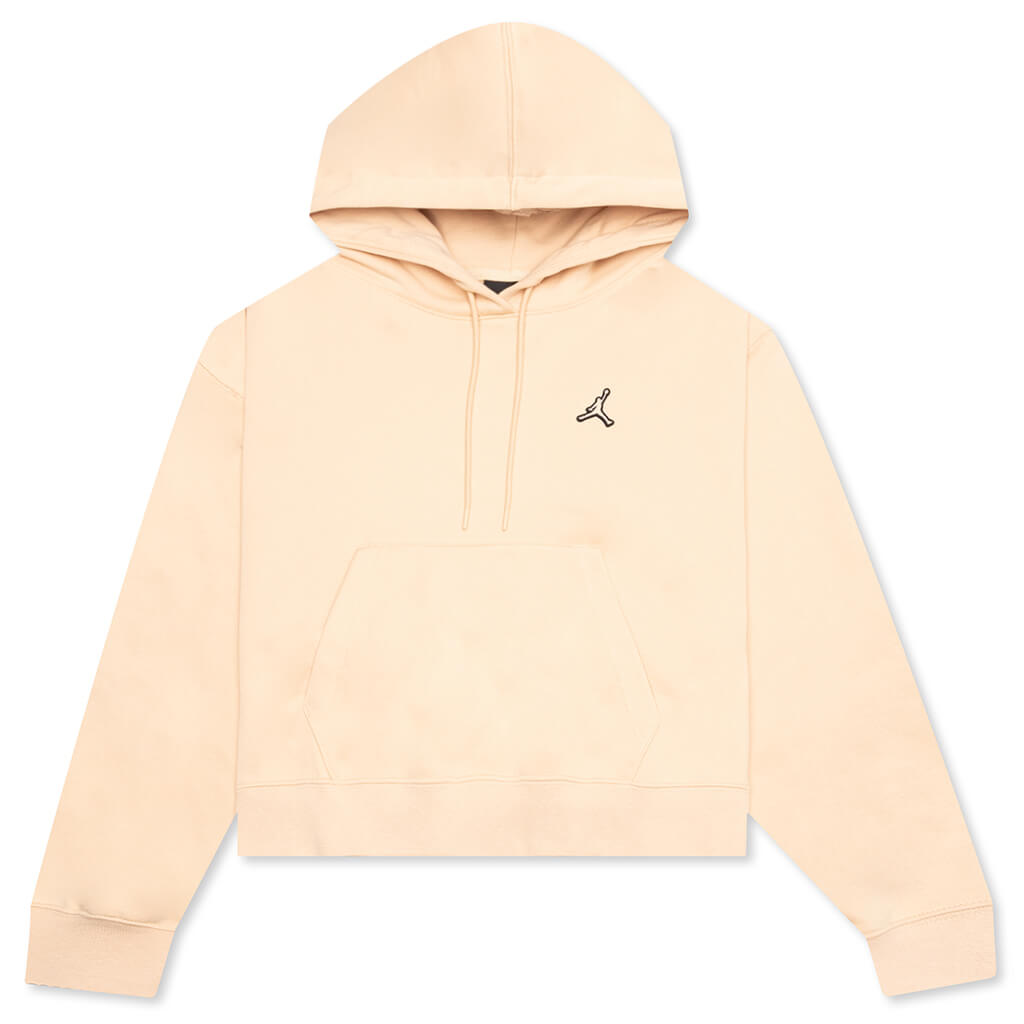 Women's Fleece Hoodie - White Onyx