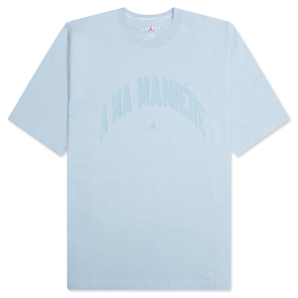 x A Ma Maniere S/S Tee - Light Armory Blue