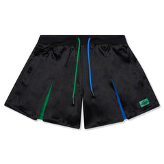 x Aleali May Women's Pleated Short - Black/Game Royal