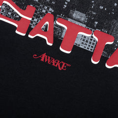 x Awake NY Tee - Black/White/University Red