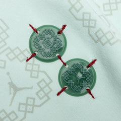x CLOT Sweatpants - Barely Green/Light Silver/Storm Red