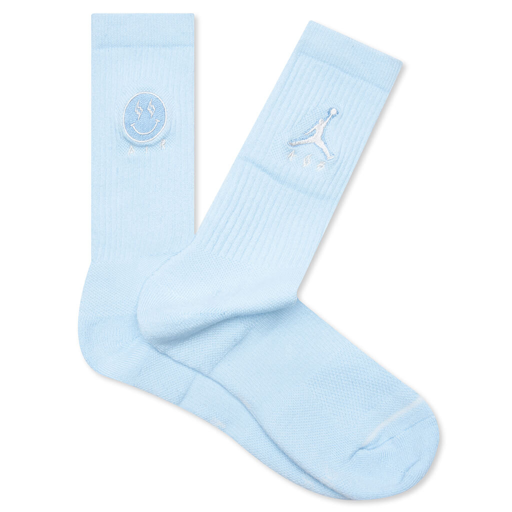 x J Balvin Legacy Socks - Celestine Blue