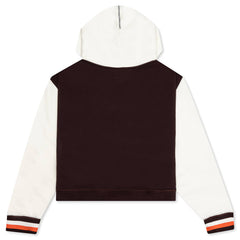 x Maison Chateau Rouge Women's Fleece Top - Brown Basalt/Sail