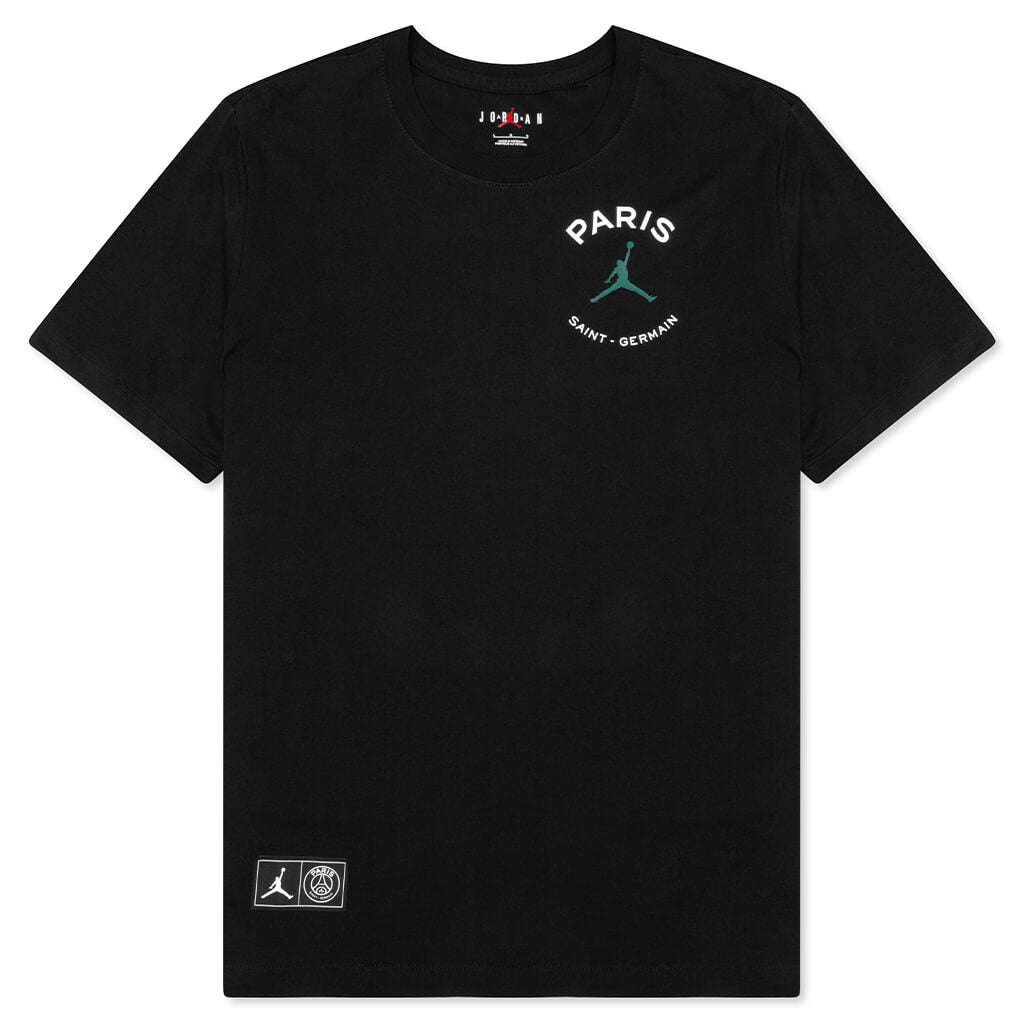 x Paris Saint-Germain Logo T-Shirt - Black/Noble Green