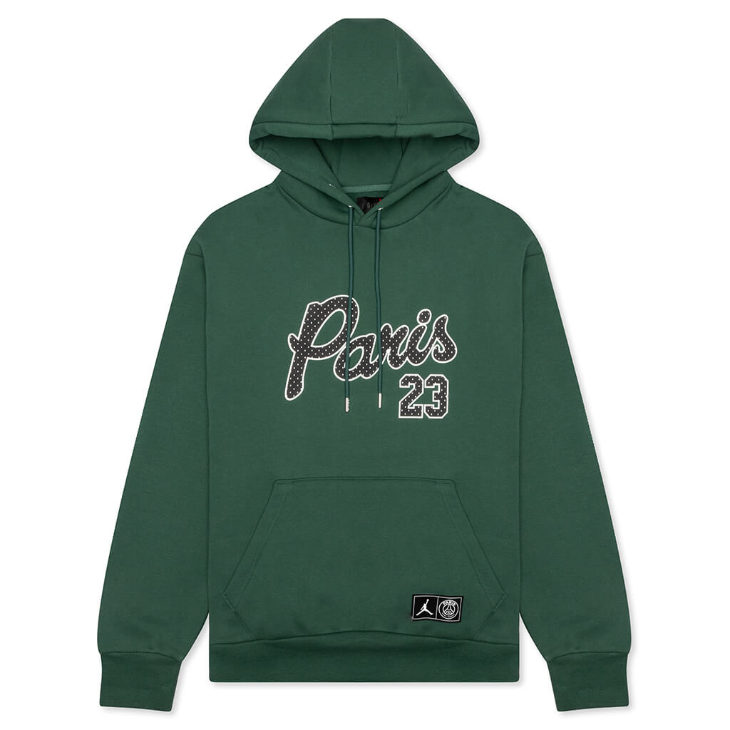 x Paris Saint-Germain Statement Fleece Pullover Hoodie - Noble Green