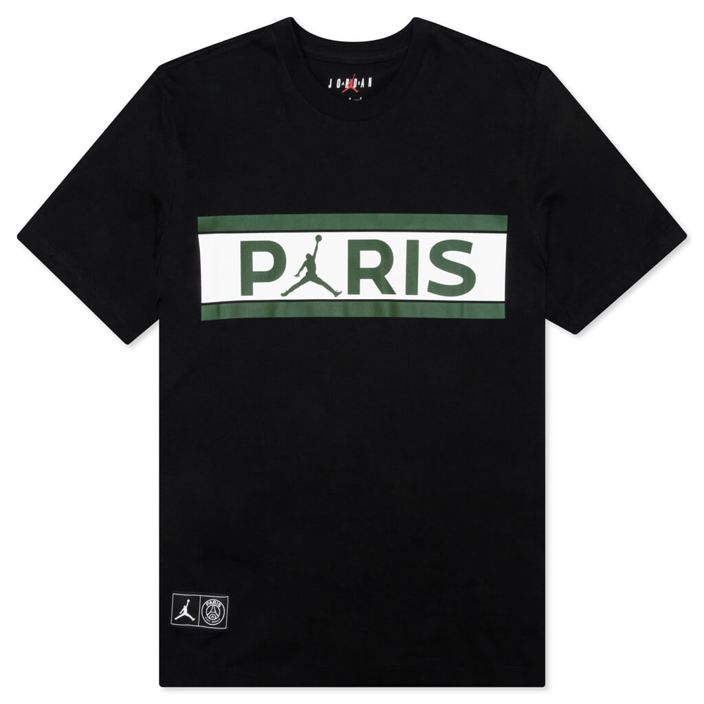 x Paris Saint-Germain T-Shirt - Black/Noble Green