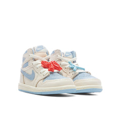 1 Retro High OG 'Psychic Blue' (TD) - Pale Ivory/Psychic Blue/Coconut Milk